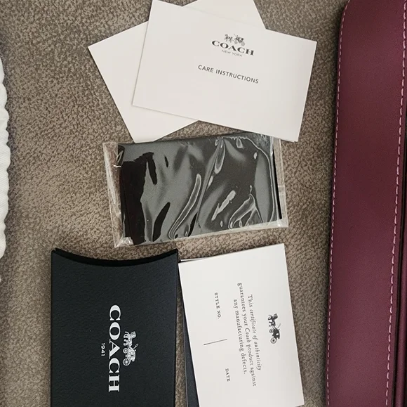 Coach Upcrafted Metallic Dinky Clutch